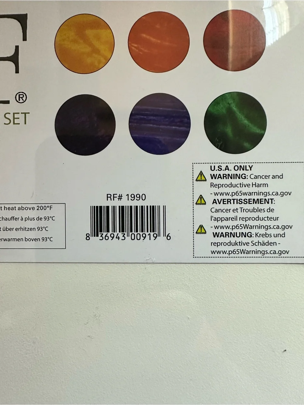 R&F Encaustic Paint Translucent Color Set — Multicolor